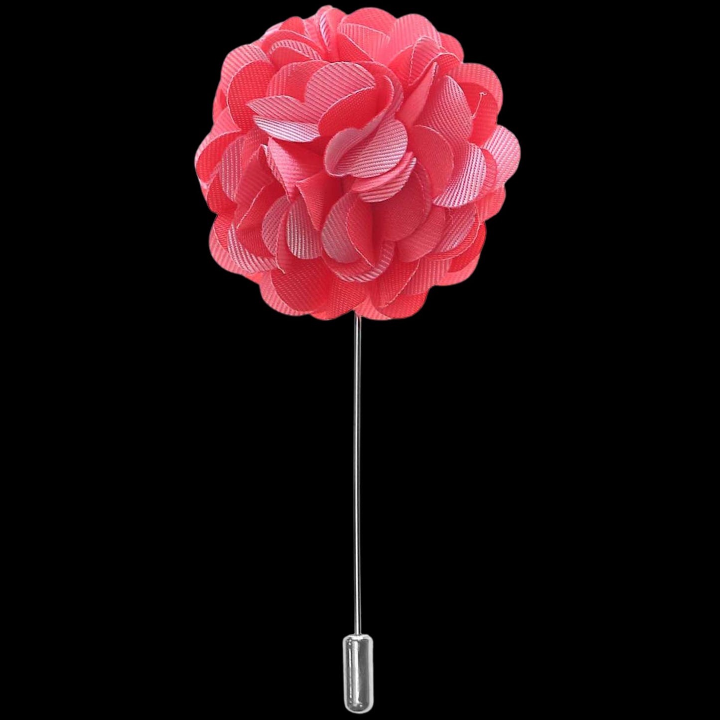 Coral Pink Lapel Pin