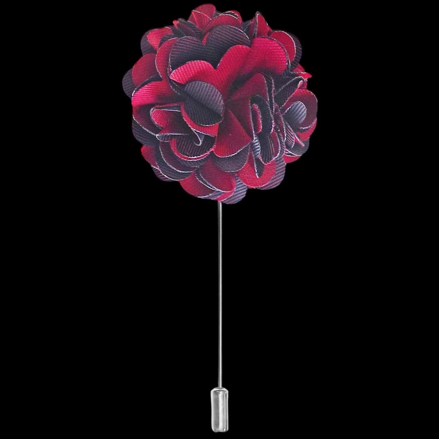 Dark Red Lapel Pin