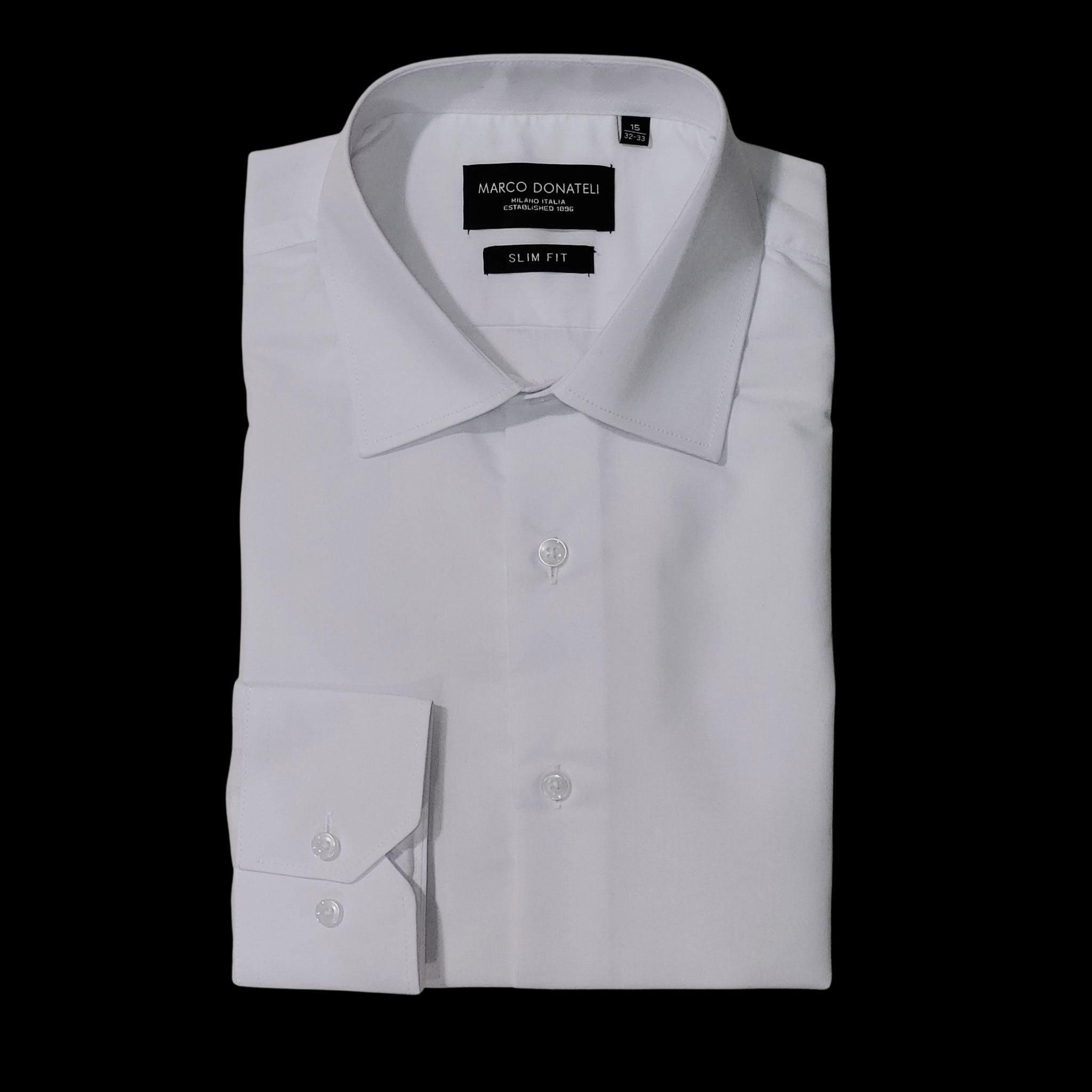 mens white dress shirt 15 32/33 Mens tagged "size-15-32-33" Miltons