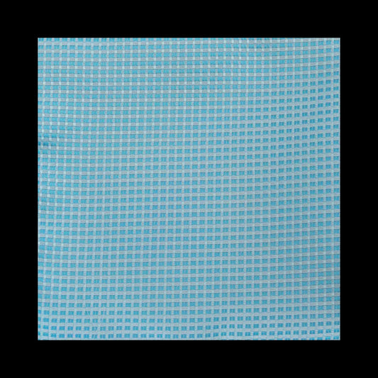 Arctic Blue Pocket Square