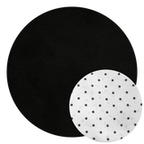 Black & White Velvet Boy's Vest Set - Swatch