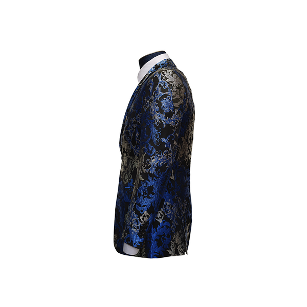 Floral 2025 blue blazer