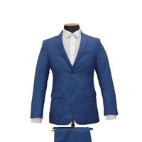 2pc Cobalt Blue Suit - Slim Fit