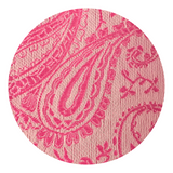 Pink Paisley Pattern Self-Tie Bow Tie - Swatch