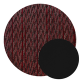 3pc Burgundy & Black Zig-Zag Pattern Tuxedo - Swatch