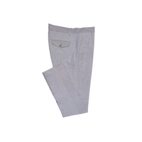 Textured Skinny Dress Pants - Light Grey - Open