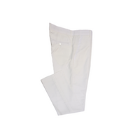 Solid Skinny Dress Pants - Off White Open