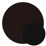 3pc Dark Brown Checkered Pattern Tuxedo - Swatch