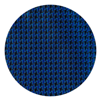 Royal Blue & Black Houndstooth Pattern Vest Set - Swatch