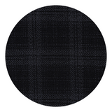Navy Blue & White Check Blazer - Swatch