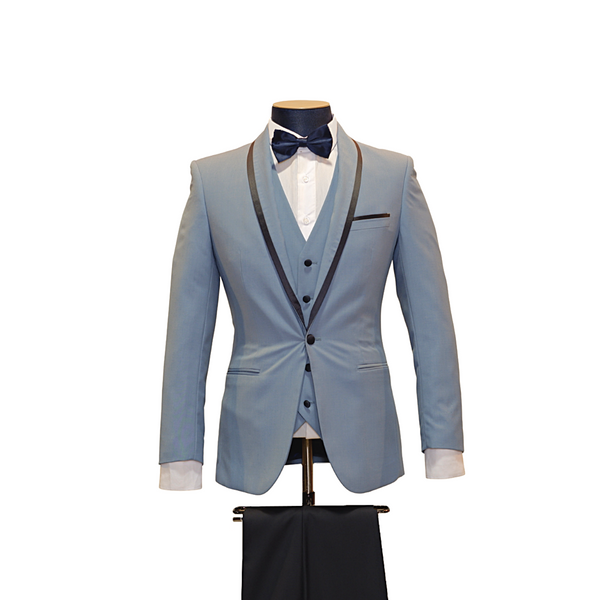 Navy blue shawl lapel 2025 tuxedo