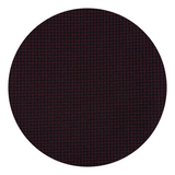 2pc Burgundy & Black Micro Check Suit - Slim Fit