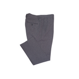 Solid Slim Fit Dress Pants - Charcoal Open