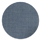 2pc Royal Blue & White Micro Check Suit - Slim Fit - Swatch