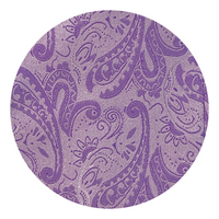 Lavender Purple Paisley Pattern Vest - Swatch