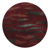 Burgundy Notch Lapel Tiger Striped Velvet Blazer - Swatch