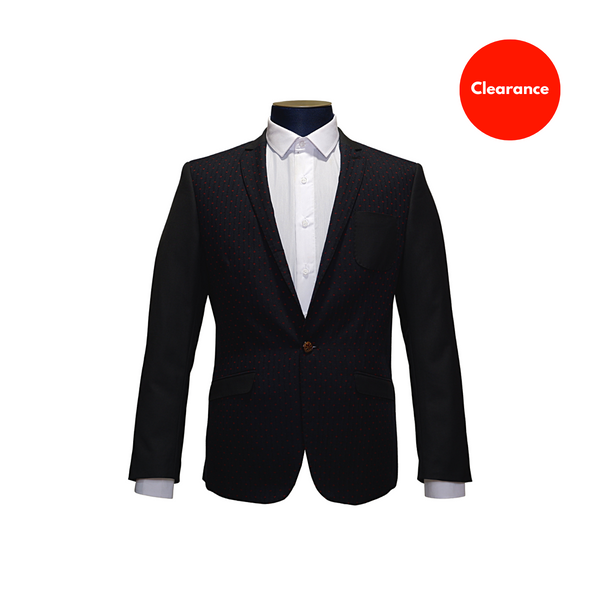 Navy and red blazer best sale